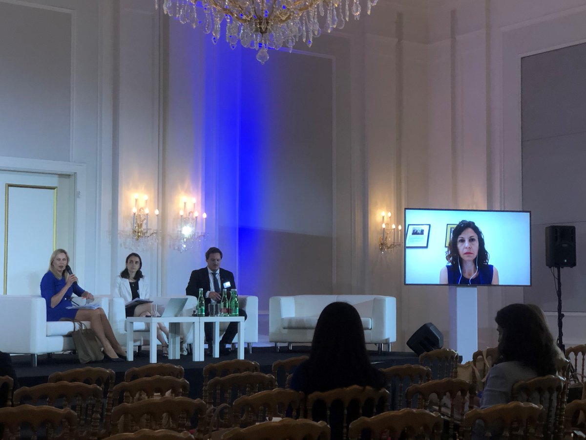 unodavienna's tweet photo. 🎉Celebrating the 20th anniversary of the Hague Code of Conduct in #Vienna 👏 @UN_Disarmament Science & Tech Unit Head @beyzaunal highlighted the role of #HagueCodeOfConduct in the current global non-proliferation architecture. https://t.co/uQsvo5Amc4