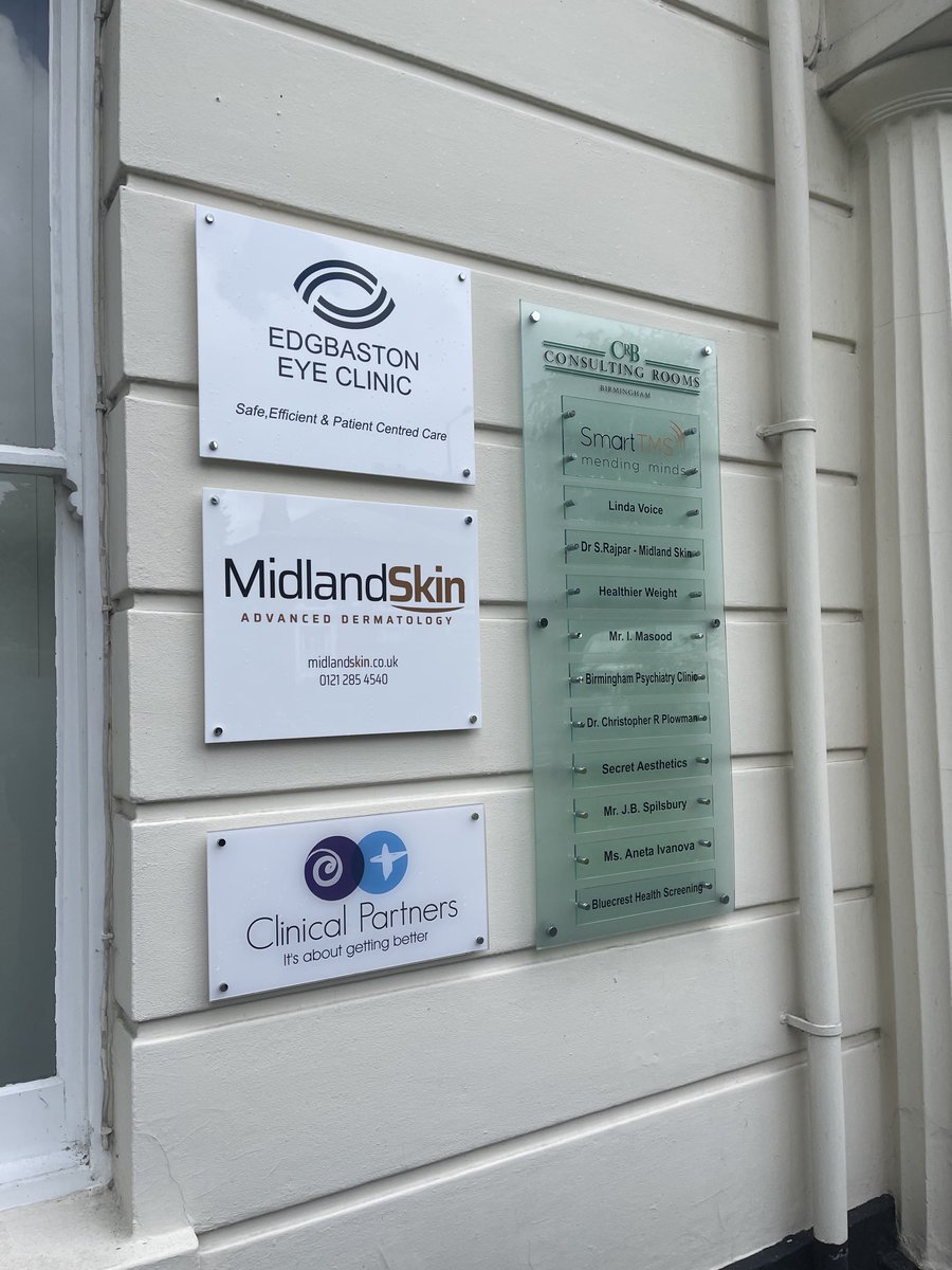 Over the moon we have Dr Rajpar and his team Midland Skin settled in <a href="/38/">38</a>