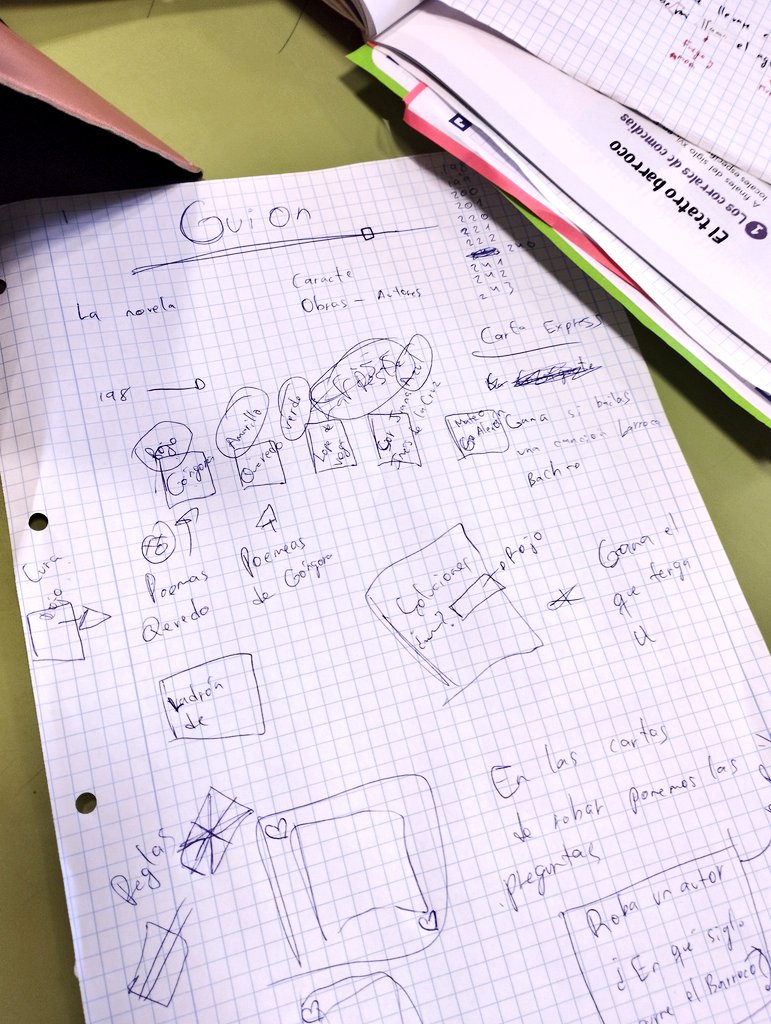 javimagomez's tweet photo. Preparando juego sobre literatura Barroca, algunos bocetos iniciales...tienen buena pinta: adaptaciones de videojuegos @StumbleGuysGame, @ClashRoyaleES y juegos de mesa: #cluedo, #Virus, #Uno...os iré informando 👌 https://t.co/jvhTxRVuzA