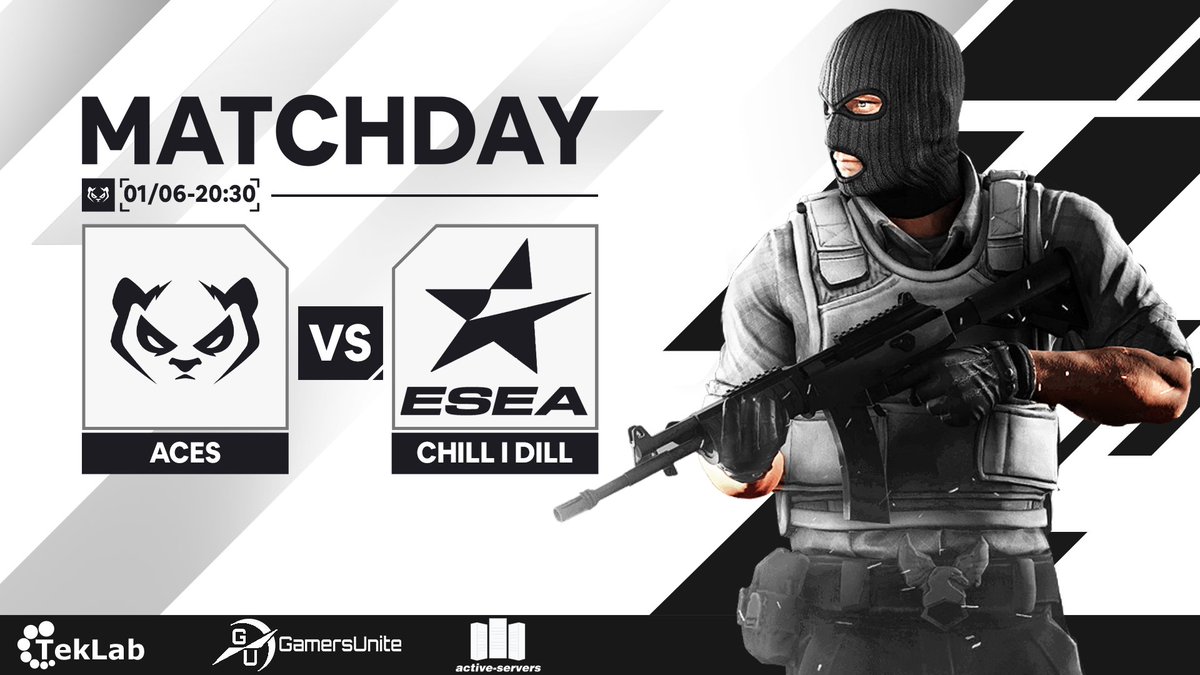 PandaricEsports's tweet photo. [#MatchDay]  

Der 12. Spieltag für unser Team Aces in der @ESEA Open #S41!🔥

Schaut im Stream vorbei und unterstützt uns!🐼

Pandaric Aces 🆚 #CHILLIDILL

📅01.06. - 20:30Uhr
📺https://t.co/12KdbpxqqS
🎙️@Alez_csgo

[#CSGO #ESEA #Twitch #Pandaric #eSports] https://t.co/2TFFgGUi0Q
