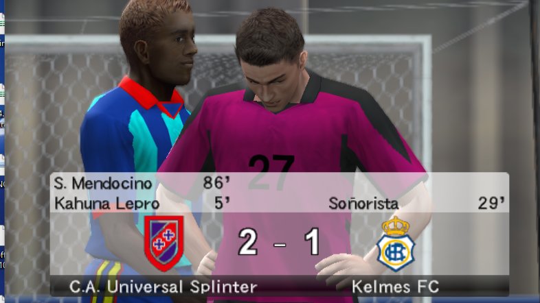 SE TERMINO
@universplint 2-1 @KelmesFC