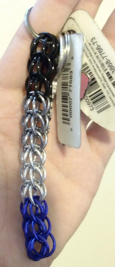 AdeptOmega's tweet photo. Looking for cool pride merch made by fellow members of the community? I sell chainmail keychains on my Etsy year round! 

https://t.co/ipy4px74Gh https://t.co/ZS5Ayw1kIH