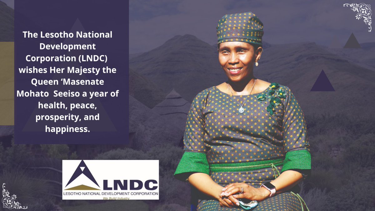 Join us in wishing Her Majesty Queen 'Masenate Mohato Seeiso a year of prosperity and happiness.