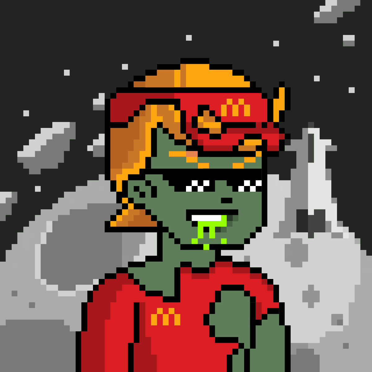 degendaddiesnft's tweet photo. Degens don't live in mansions, whales do.

So how about us?

Well, here's a zombie daddy chillin at the moon.

#DegenDaddies #NFT #BeADaddy https://t.co/agDLhY9weo
