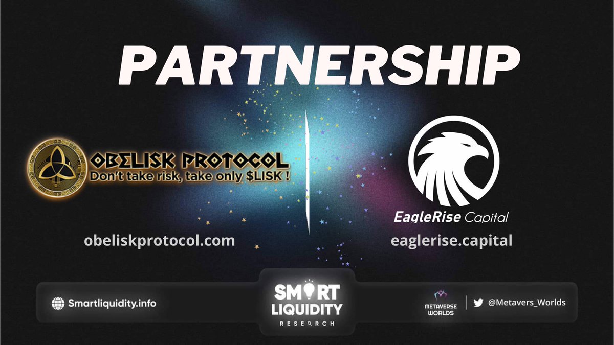famoussaidwhat's tweet photo. 💢 @Obeliskprotocol has announced its partnership with @Eaglercapital
💢 #Obeliskprotocol provides services with a holistic working principle.
🏷 SociaLifex
🏷 Gamefi
🏷 #NFT Marketplace
🏷 #Metaverse
🏷 Launchpad
🔽INFO
https://t.co/i3lPLgRpUt https://t.co/v2kvLC1KDD