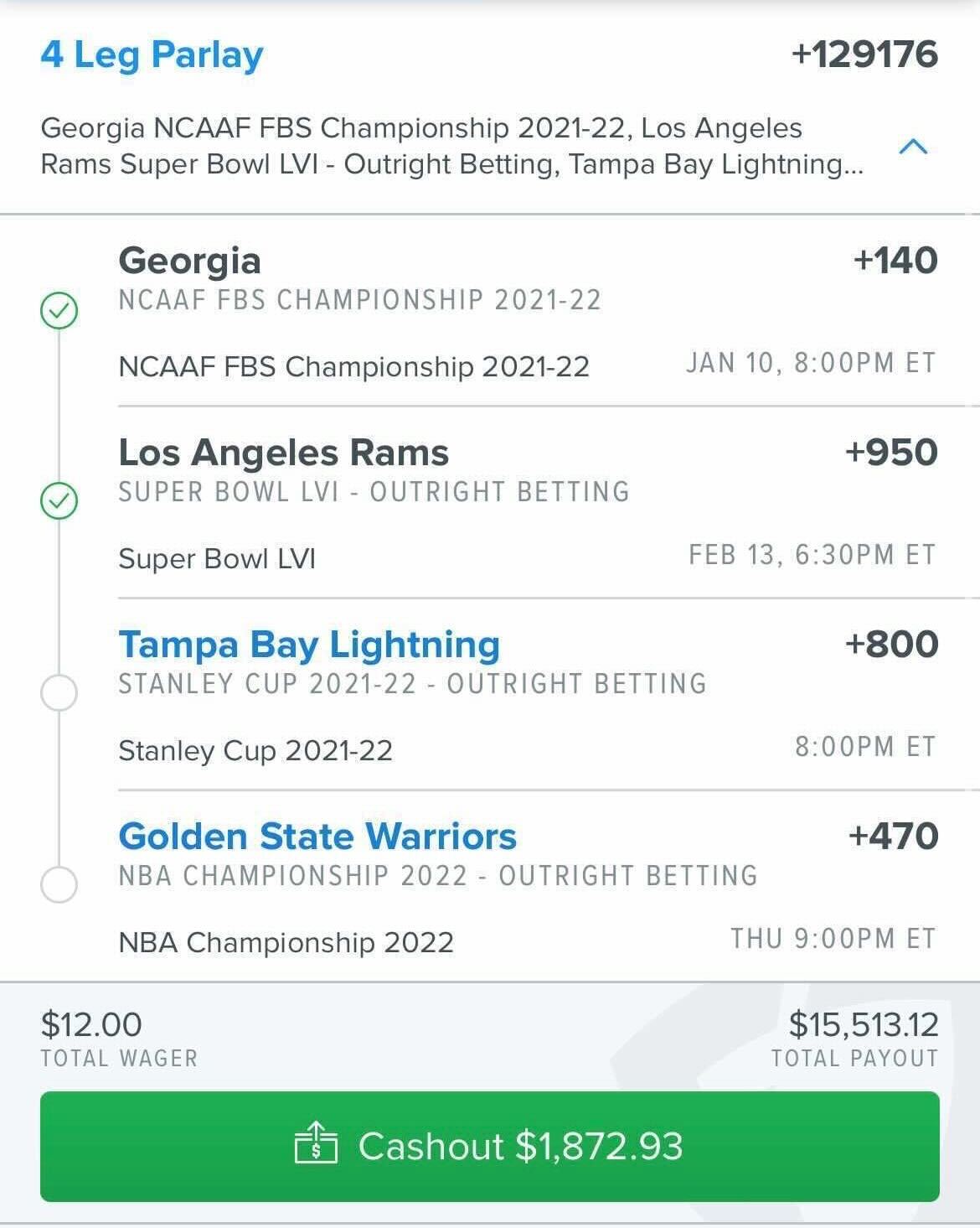 FanDuel Sportsbook on Twitter "IN THE LIGHTNING & WARRIORS THEY TRUST
