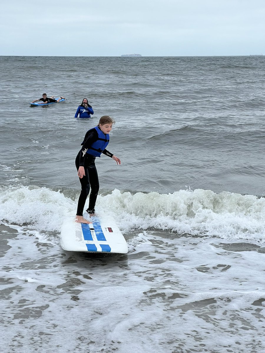 obie_lbms's tweet photo. Thank you @lbeachms1 and @SkudinSurf for the amazing surf session today!!! The ocean is so therapeutic! 🌊 🏄🏼♀️ 🤙🏼 #SurfForAll #SurfTherapy @MrsHinkeLB @RomanelliPaul https://t.co/152SO0tX1T