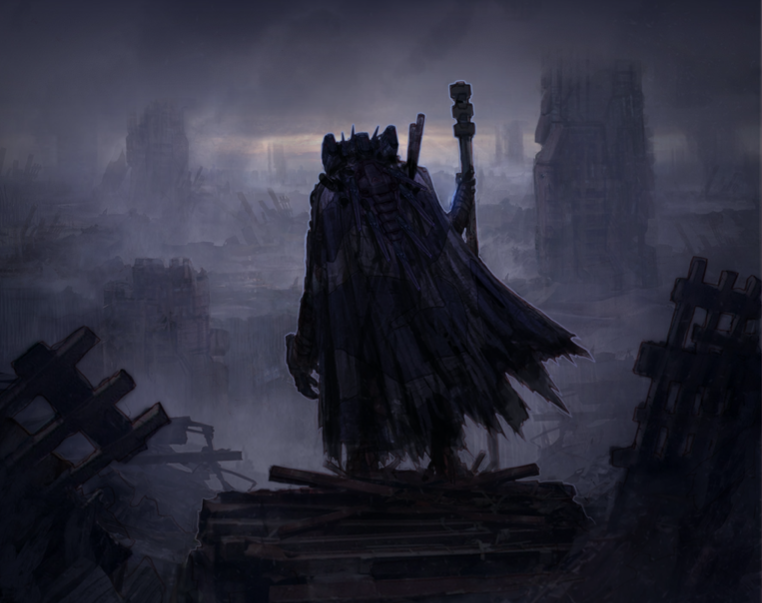 Seeing the live action version of this character in the <a href="/huxleysaga/">HUXLEY®</a> trailer was the moment I was like "damn, this is going to be the next Star Wars / Halo." Legendary sagas have legendary bad guys and this thing looks absolutely sick. #huxleysaga