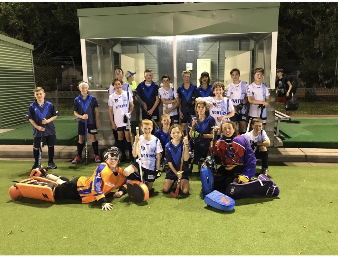 NorthsHockey's tweet photo. THROWBACK THURSDAY- Today we glance back to 2017 to look at a Norths Derby in C grade. We're sure we have seen some of these youngsters running around in our Senior Ranks in recent times. Please name or tag anyone you recognise.
#ThrowbackThursdayInBlue
#NorthsHockeyHistory https://t.co/5OPcC9mkoW