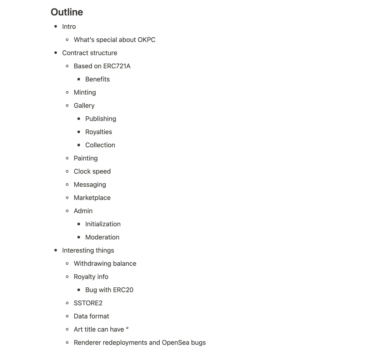 WINTΞR 💙💛 (@w1nt3r_eth) on Twitter photo Finally got some free time to resume working on @okpcnft contract review for <a href="/Protocol_Review/">Protocol Review</a> DAO. I think it's a work of art and there's so much we can learn from it!
Is there anything specific that you'd like me to cover? Finally got some free time to resume working on @okpcnft contract review for <a href="/Protocol_Review/">Protocol Review</a> DAO. I think it's a work of art and there's so much we can learn from it!
Is there anything specific that you'd like me to cover?
