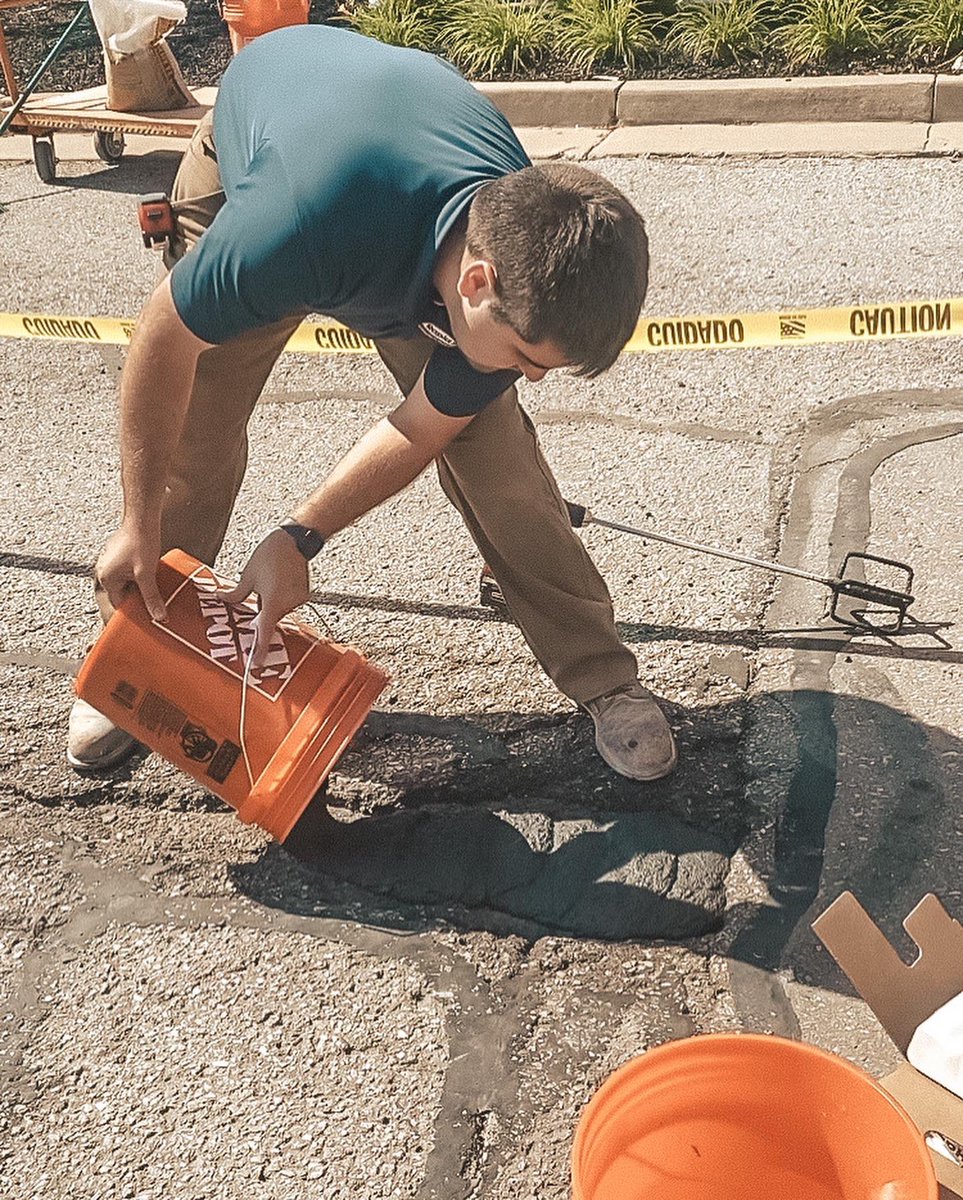 Santiago Alvarez (@rapidsetalvarez) on Twitter photo Had a blast today with the Cold Springs <a href="/HomeDepot/">The Home Depot</a> assocs. Today we had the opportunity to showcase our <a href="/CTSRapidSet/">CTS | Rapid Set</a> #AsphaltResurfacer. The team and I found a pothole that we cleaned and filled with our material.
<a href="/Paul_Haitsch/">Paul Haitsch</a> <a href="/JRMethodCB/">JR Method</a> <a href="/2323Desk/">Pro Desk 2323</a> <a href="/ahrenswish/">Susie A</a> Had a blast today with the Cold Springs <a href="/HomeDepot/">The Home Depot</a> assocs. Today we had the opportunity to showcase our <a href="/CTSRapidSet/">CTS | Rapid Set</a> #AsphaltResurfacer. The team and I found a pothole that we cleaned and filled with our material.
<a href="/Paul_Haitsch/">Paul Haitsch</a> <a href="/JRMethodCB/">JR Method</a> <a href="/2323Desk/">Pro Desk 2323</a> <a href="/ahrenswish/">Susie A</a>