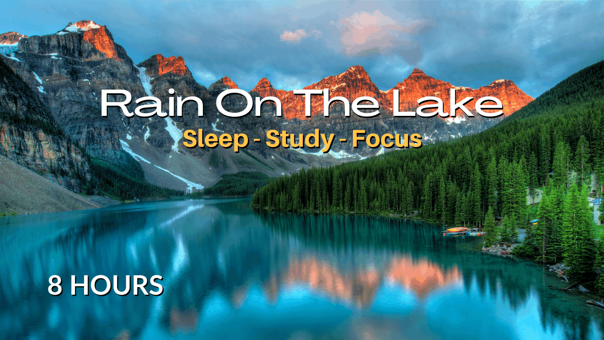 RT <a href="/SMDirectLive/">Social Media Direct</a>: EXCLUSIVE Preview: Rain On The Lake Natural White Noise for Deep Sleep Work Studying &amp; Focus youtu.be/plD7dYgzu2Q via <a href="/YouTube/">YouTube</a> 

#rain #relaxation #relaxing #studysounds #relaxingsounds