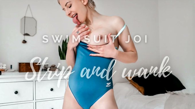 ⚠️ SPEEDO FETISH JOI ⚠️  👉 https://t.co/UQaQWHmMOI   TEASE, STRIP AND WANK IN MY SWIMSUIT 🩱💦💦 https://t