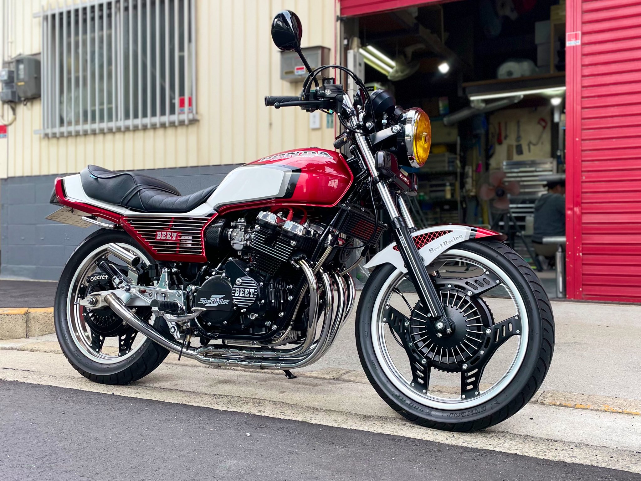 jスペシャル響42.7黒鉄 cbx400f用 jスペシャル響42.7黒鉄cbx400f用