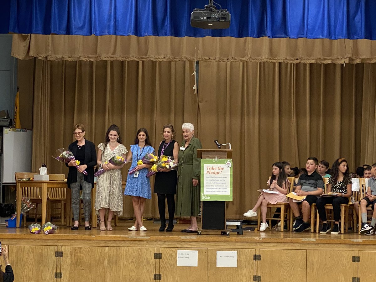 K Kids Installation/Retirement Ceremony.  So proud of these dedicated students!!  Thank you to the advisors Ms. Crish &amp; Ms. Langro for all your support.  <a href="/BGreenSchool/">Bowling Green School</a> #kkids <a href="/emeadowschools/">East Meadow Schools</a>