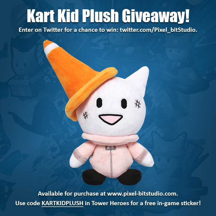 Pixelbit Studio on Twitter "KART KID PLUSH GIVEAWAY! One winner