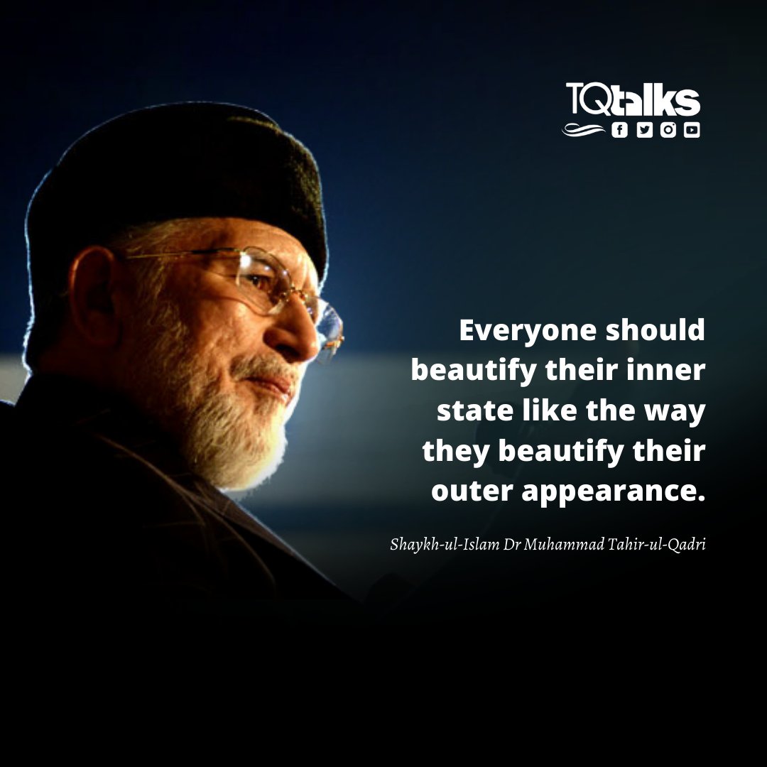 Subscribe to our channel for exclusive English lectures of Shaykh-ul-Islam Dr Muhammad Tahir-ul-Qadri! Link in Bio

#TQtalks #Islam #Muslim #Deen #Quran #DrTahirulQadri #TahirulQadri #DrQadri #MQI