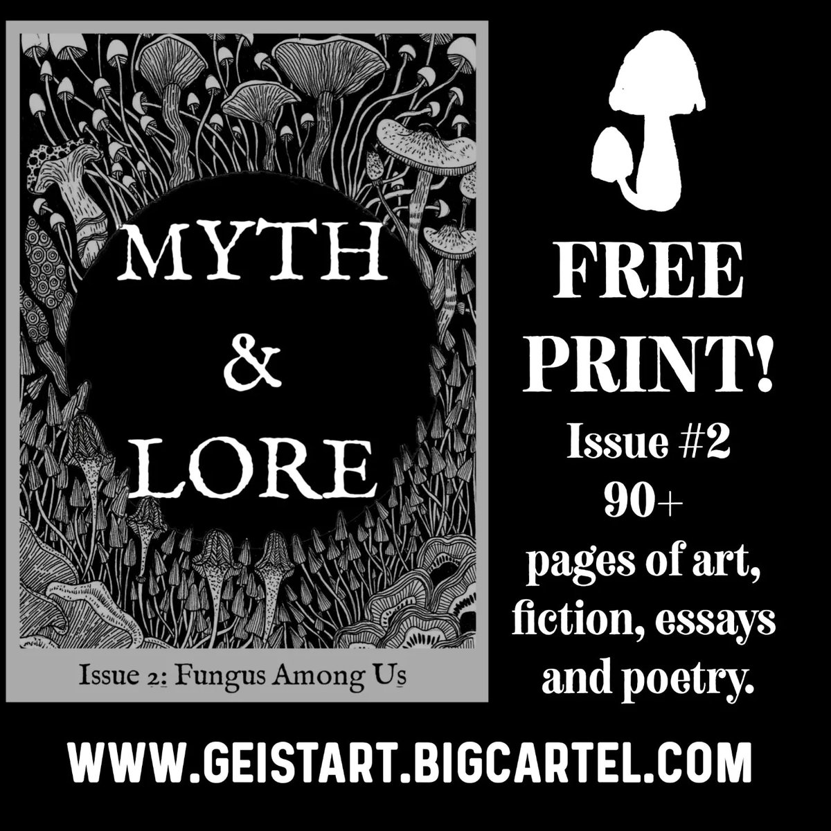 ***FREE PRINT***
All zine preorders will now come with a free a5 print!
Just preorder at geistart.bigcartel.com 
This also applies to those that have already preordered issue 2 Prints will only come with this initial 1st print run.
#freeprint #freeart #gift #thankyou #preorders