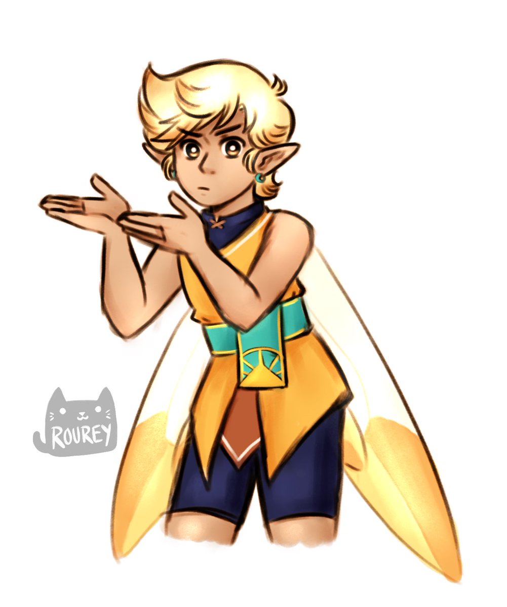 roureydraws's tweet photo. POV the fairy you just met is tired of giving you hints for a puzzle and is just giving you the answer now.

#oc #loz #fairy #originalcharacter #lozoc #doodle #legendofzelda https://t.co/ACRdJW3tLn