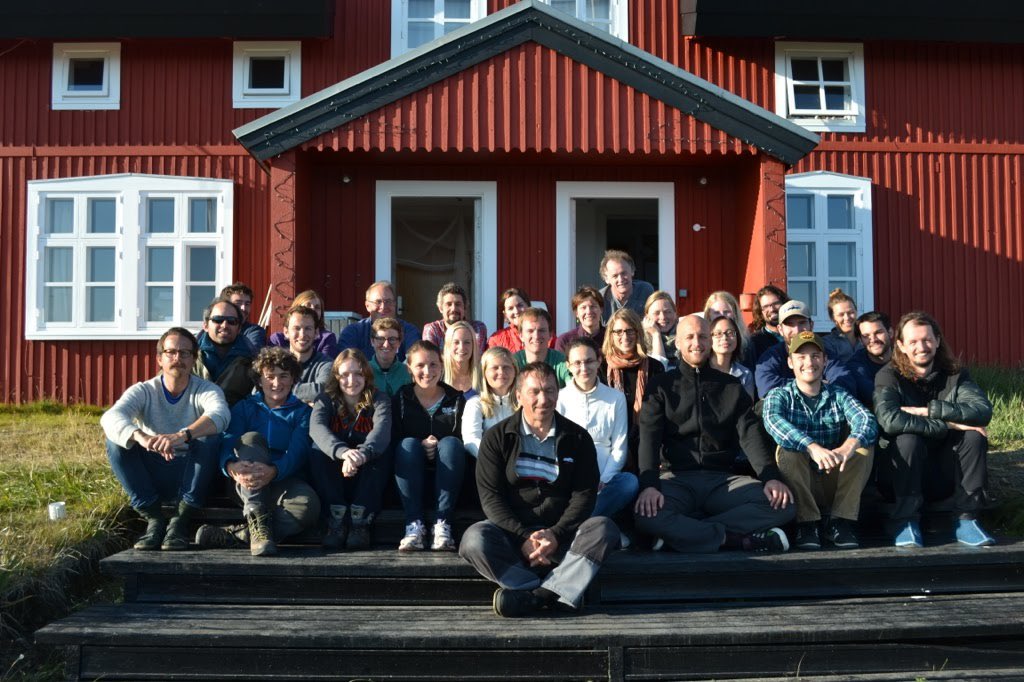 nissenjo's tweet photo. Sad to miss @fstraneo receiving her honorary doctorate at @UiB this week. Many good memories (and future plans) for research, fieldwork,
training and outreach together. Here a few from Greenland and #icedisko #acdcsummerschool together

https://t.co/poj31pm4KF https://t.co/bJKYEQD2bF