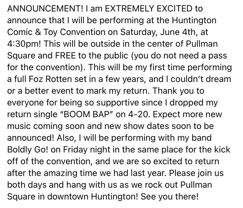 HUGE ANNOUNCEMENT!