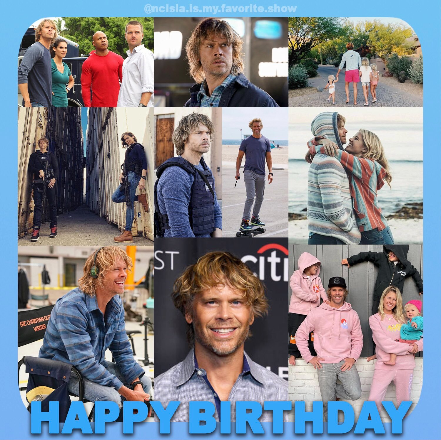 Happy Birthday to Eric Christian Olsen!! 
