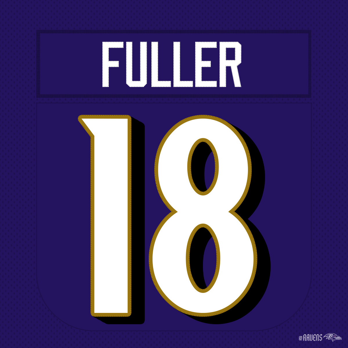 Ravens's tweet photo. Official number for CB Kyle Fuller ✔️ https://t.co/zxP4y77JdZ