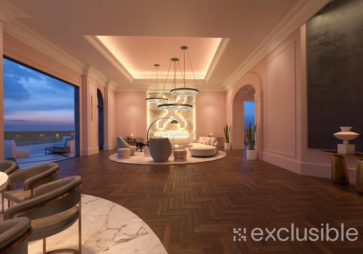 Spatial_io's tweet photo. These are simply next level 🏆 The @exclusible Luxury Penthouse Premint ends June 7th, tap in while you can Spatians 🏘✨ https://t.co/tQjiGEikZL