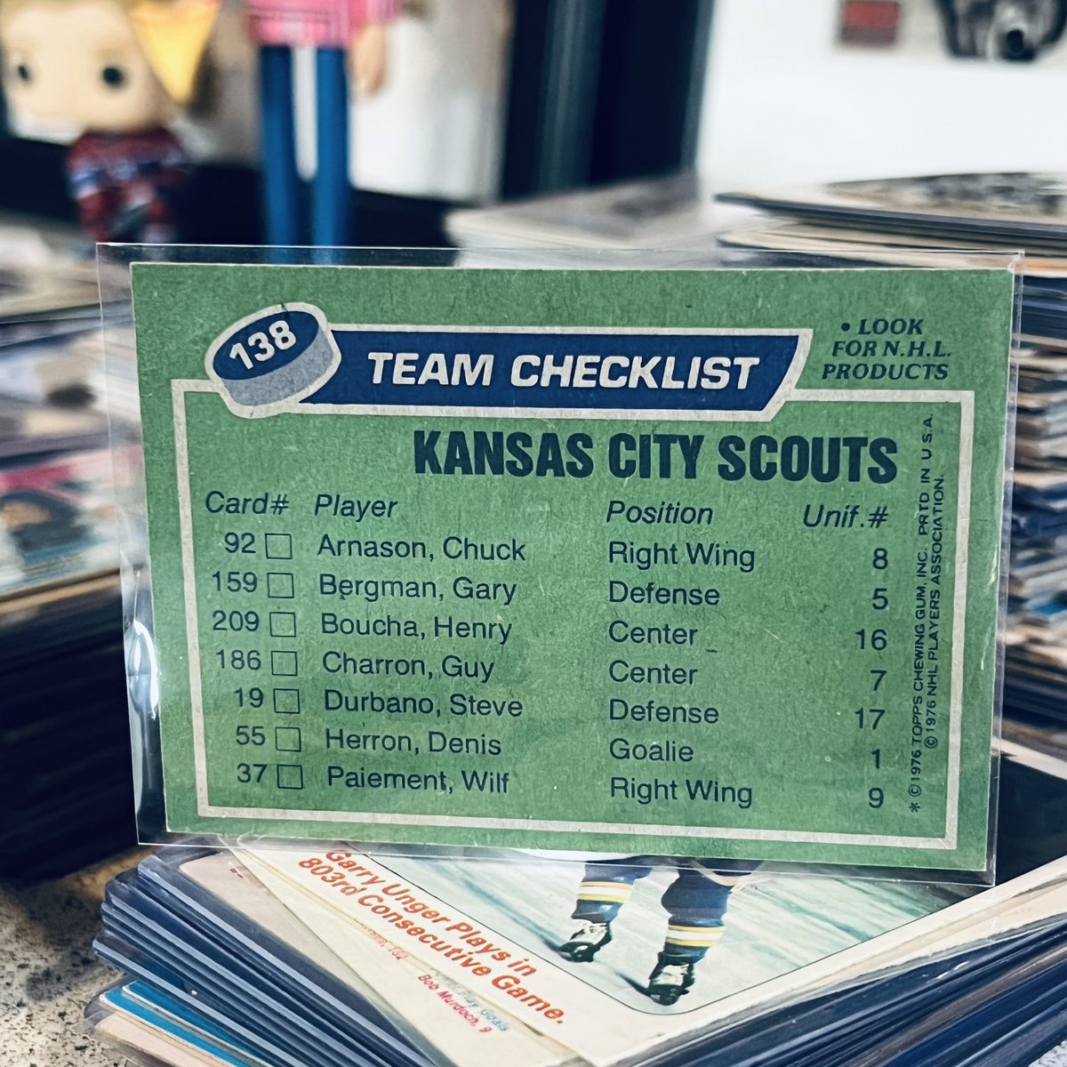 oldhockeycards's tweet photo. NJDevils fans, meet your founding fathers..
#njdevils #KCScouts https://t.co/JIZHesuzKo