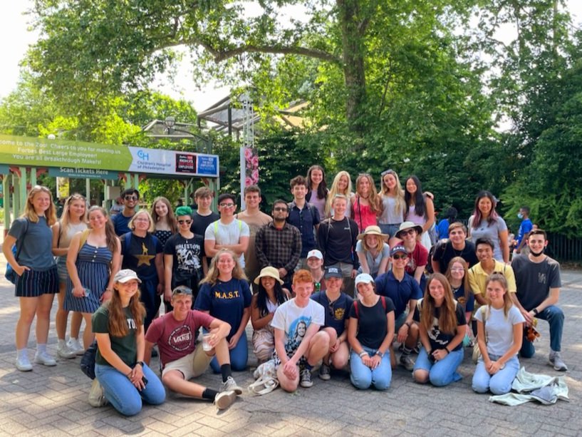 BioteachNg's tweet image. Fun times at @phillyzoo with MAST NHS students today! @MAST_SandyHook @nhs_njhs