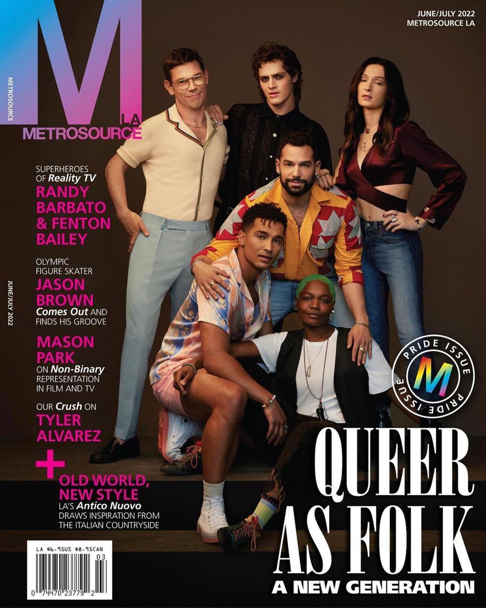 On The Rocks on Twitter: "Happy #PrideMonth ! Check out our indepth, exclusive chat w the cast of @peacockTV #QueerAsFolk for @MetrosourceMag : https://t.co/2X0cfQdXPo #Pride2022 #PRIDE @ILoveGayTV https://t.co/r8QbyQKr8L" / Twitter