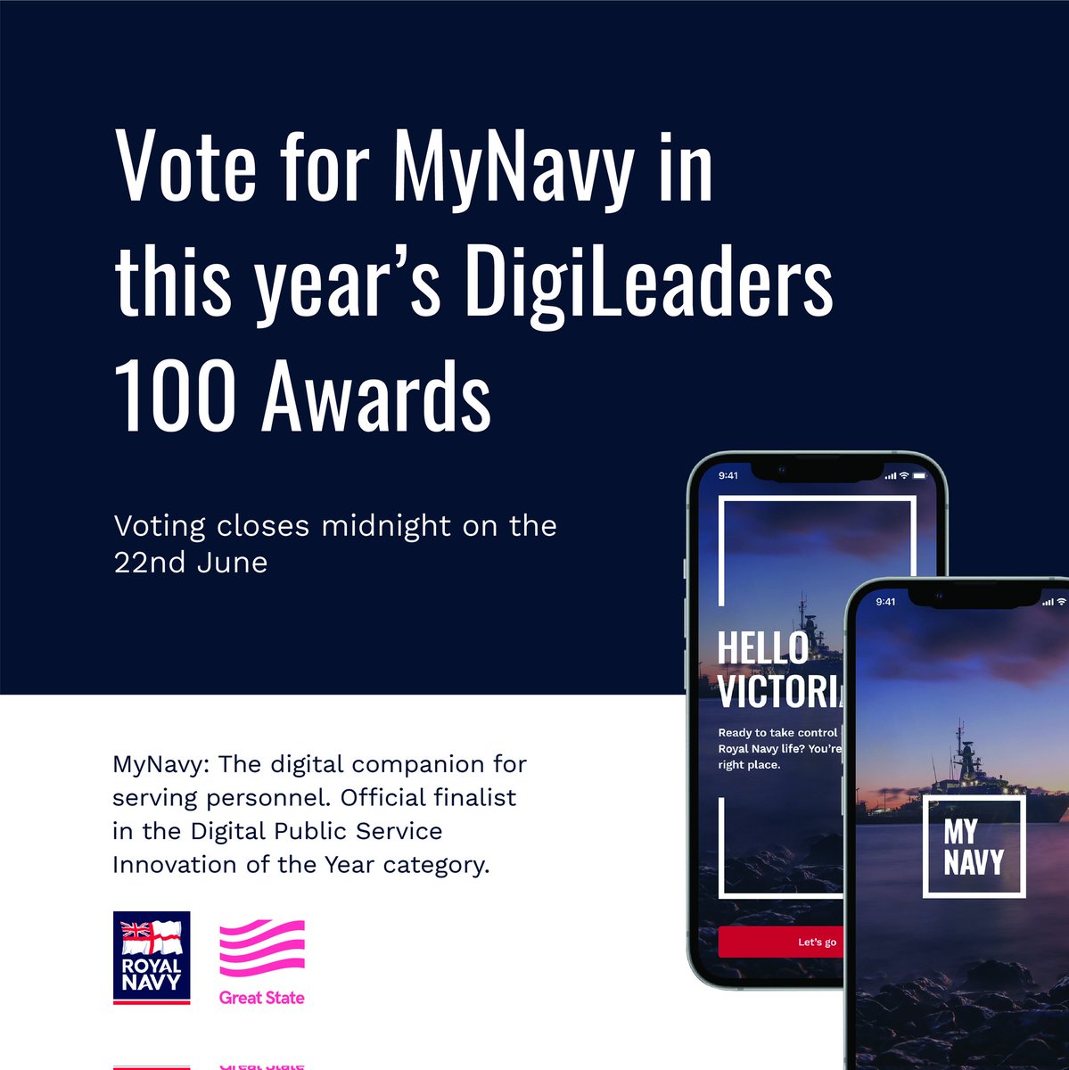 MogsyLong's tweet photo. Well look at that! So proud of my team and the real change that MyNavy is providing to our people. @RoyalNavy @WeAreGreatState @MartinJConnell @FirstSeaLord #MyNavy #empoweringpeople https://t.co/GVgfLPs6EN