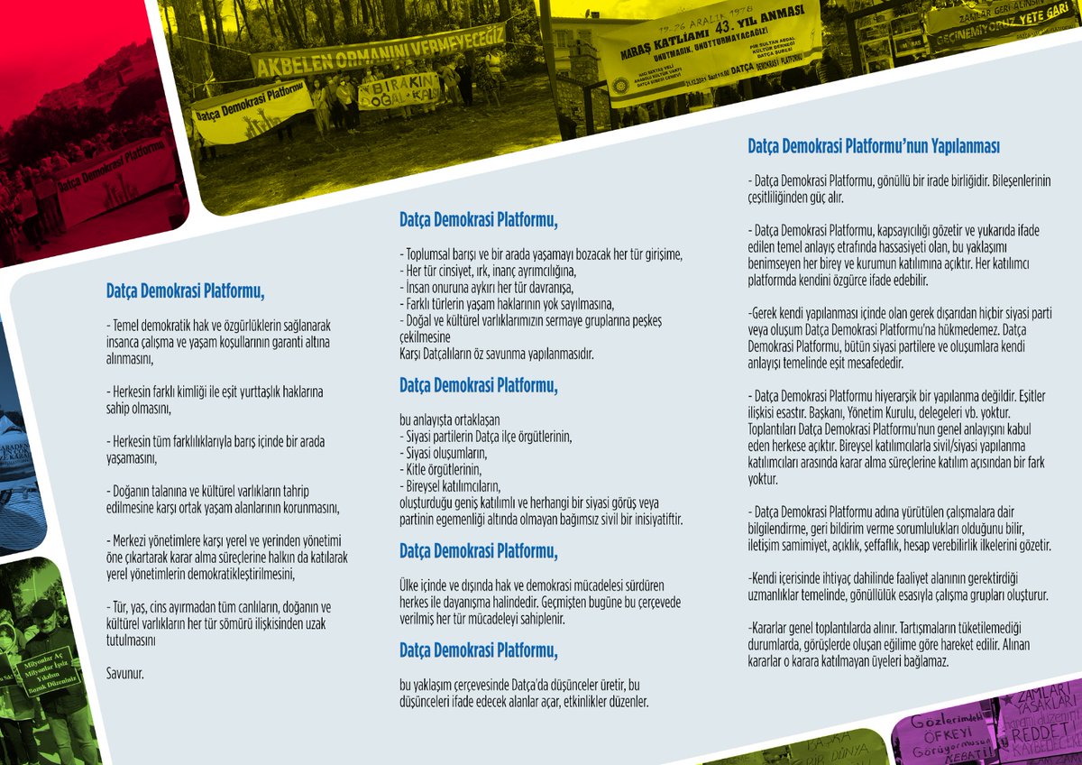 Datça Demokrasi Platformu 📌
