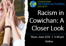CISiwc's tweet image. Reminder Study Presentation Racism in Cowichan - mailchi.mp/7a3c46884946/r…