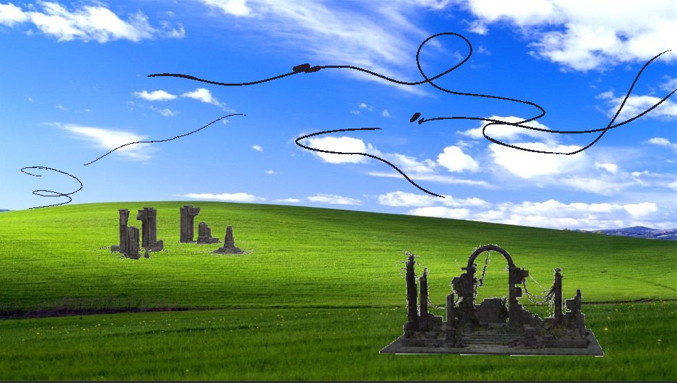 Funny Windows Xp Bliss Wallpaper