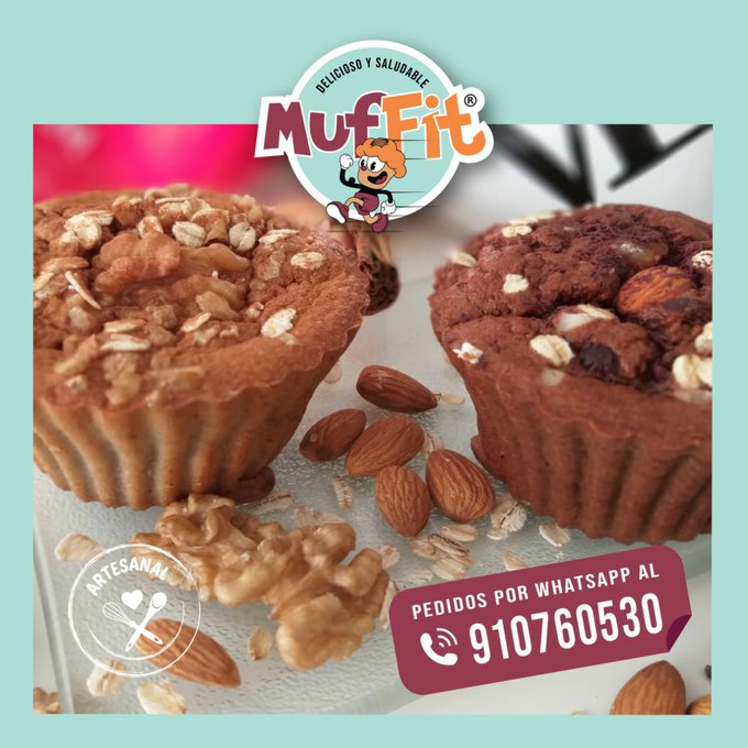 OntopTendencia's tweet photo. @LalyGoyzueta @ojoenlagente Mi querida Laly para endulzar esos amargos momentos un #deliciosos y #saludables #muffits para que les provoque y me hagan sus pedidos!! Son de pura avena integral, fruta, leche descremada, huevos. Sin azúcar, ni grasa añadida!! Pedidos desde media docena!!! YA TA!!!! Arreglauuu https://t.co/15ydhAbfz5
