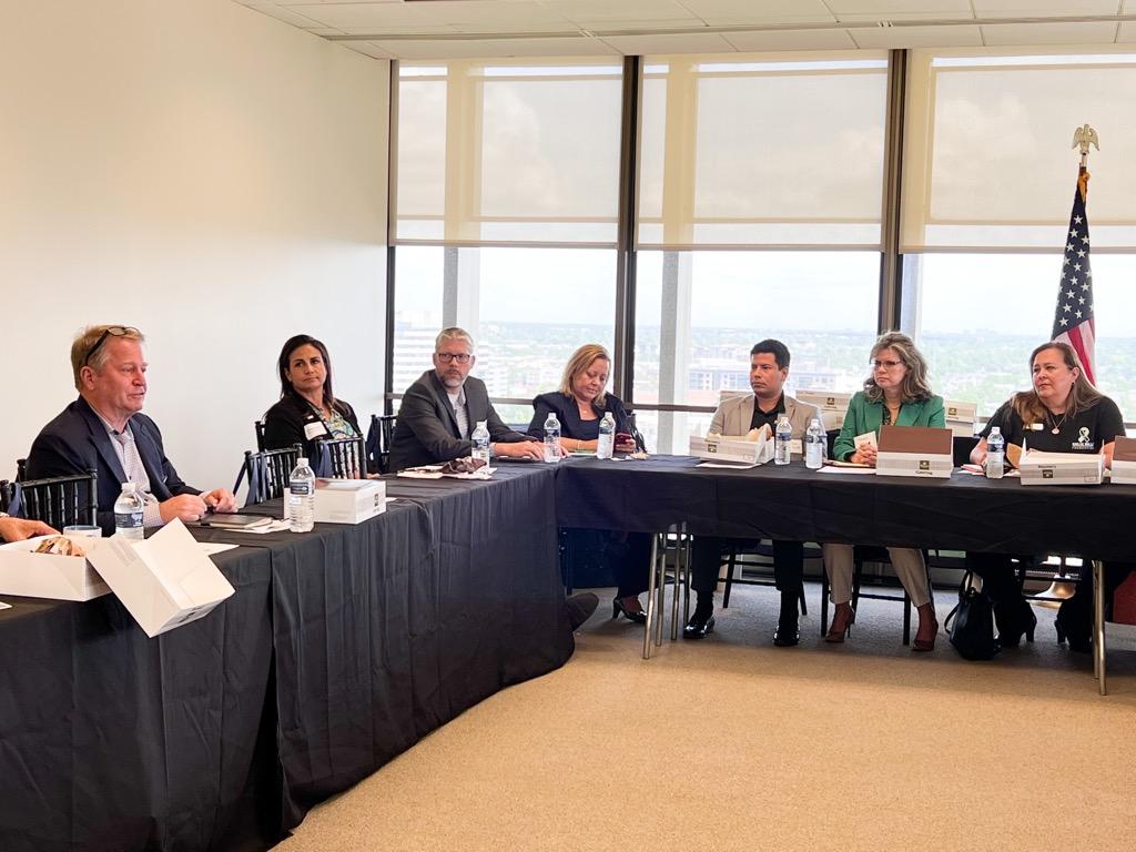 TAGHouston's tweet photo. Our TAG New Members Orientation Lunch! @ATG_GO @IEA_Inc @NeelSchaffer @PGALdesign @Siegfried_EC @MilliganPartnrs @kmillscharity @CONSOREngineers @ConceptEngrs @fronzafrancis @LWSurveyCompany @MBCOEngineering @ZachryCorp @ATSERsystems @WSBEngineering @EtcToll @IEA_Inc @Granite https://t.co/DOyUdJekRc