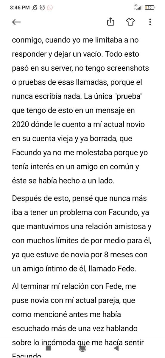 Azulcolorsol's tweet photo. Bueno, abro hilo de mí testimonio acerca de Facun. 
(Adjunto fotos "prueba" de todo lo que puedo). https://t.co/BDVi55z6Xx