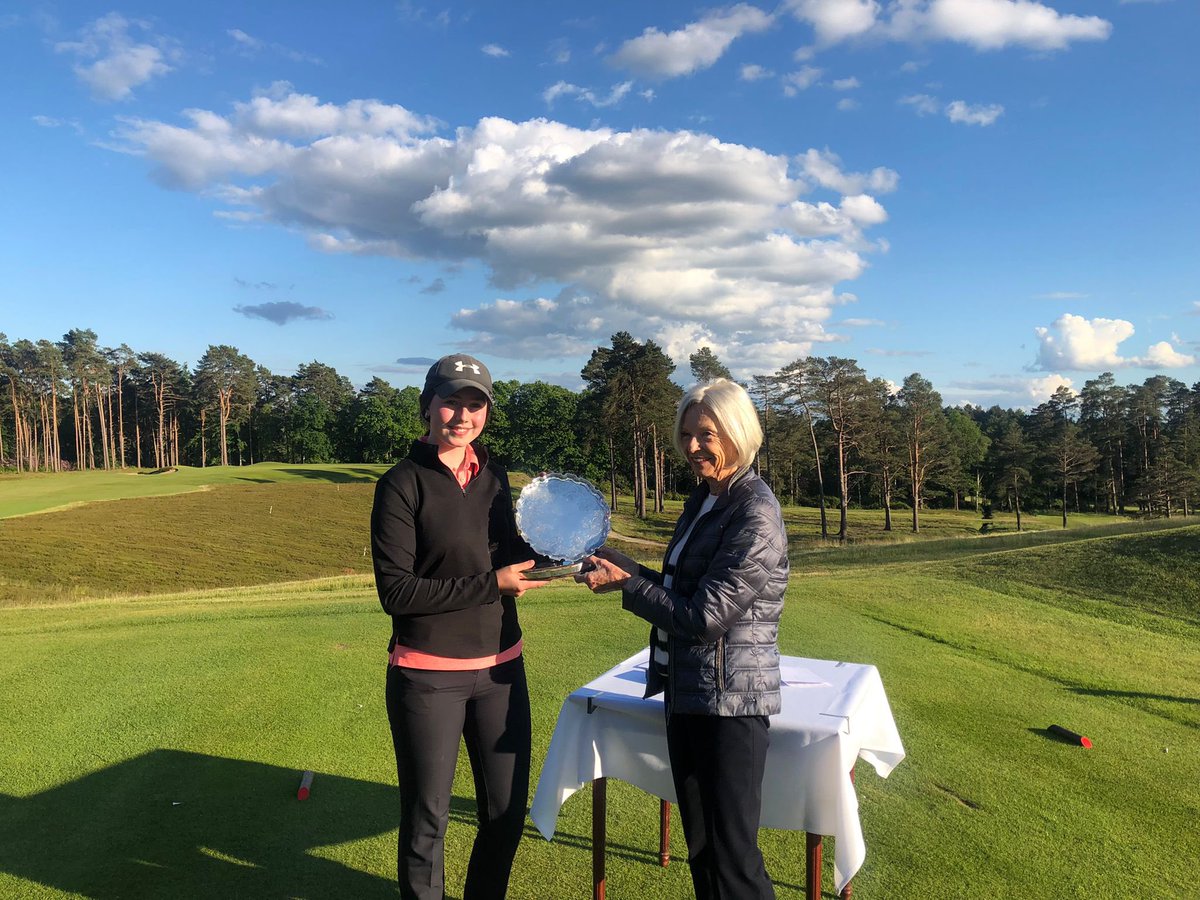 Congratulations to <a href="/avabatesgolf/">Ava Bates</a> from Wentworth GC on an impressive win in todays Astor Salver on -5 🏌️‍♀️⛳️