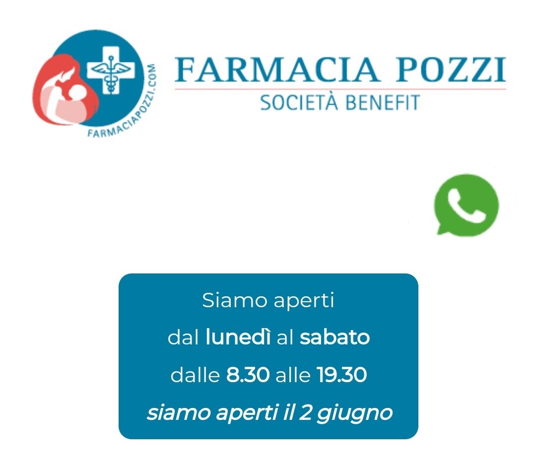 FarmaciaPozzi's tweet photo. Anche per la Festa della Repubblica del 2 giugno, siamo regolarmente aperti! https://t.co/2HDLV2pFLb