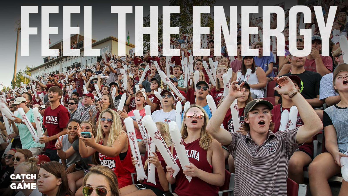 Playing against some of the nation's best in our home stadium. #Gamecocks 

Come catch a game and feel the energy of Stone Stadium all Fall long.

🎟️: bit.ly/3NN1eLh