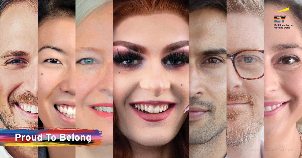 Happy Pride Month. Our Unity Professional Network demonstrates EY’s strong commitment to diversity, equity and inclusion, and to building a better working world where everyone is #ProudToBelong. spr.ly/6013zpCkT 

#EYCanada #ProudAlly #YouBelong