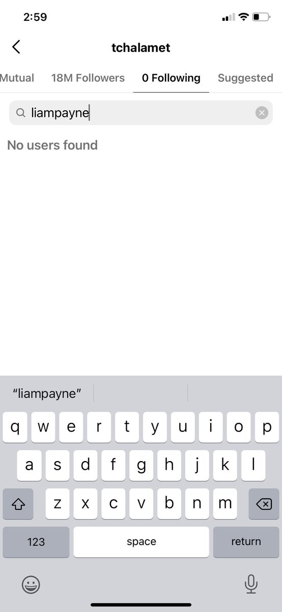 wickedlyariana's tweet photo. timothée chalamet has unfollowed liam payne on instagram following his interview on logan pauls podcast. https://t.co/QPe2vhcf2A