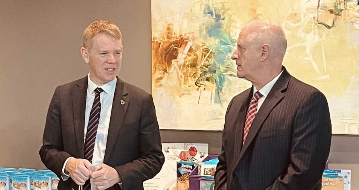 It was our honor to represent (with <a href="/milobo/">Michelle Bourgeois</a> &amp; <a href="/ShaunaPolson/">Shauna Polson</a>) <a href="/SVVSD/">St. Vrain Valley Schools</a> in a roundtable discussion about preparing the next generation of leaders through public education with the New Zealand Minister of Education, the Honorable <a href="/chrishipkins/">Chris Hipkins</a>!