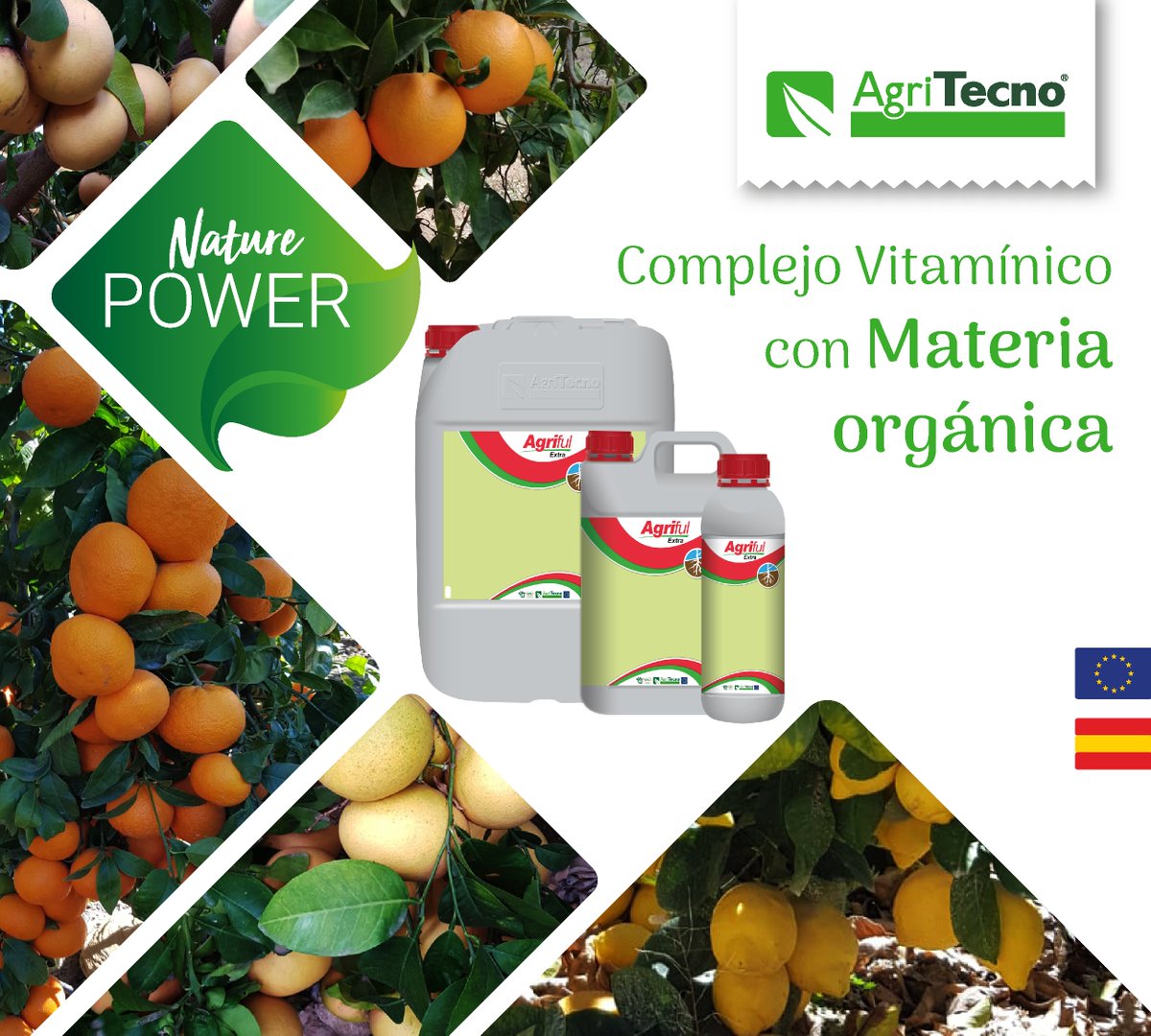 AgriTecno's tweet photo. #Agriful complejo vitamínico con materia orgánica 💊 ✅ 🍀
🍃 Leer más 👉 https://t.co/hDnPmuCZ9g
#HealthyFood #Sustainability #Agriculture #Agro #Biodiversity #GlobalGoals #Crops #Aminoacids #SustainableAgriculture https://t.co/ctJY1PwyQS