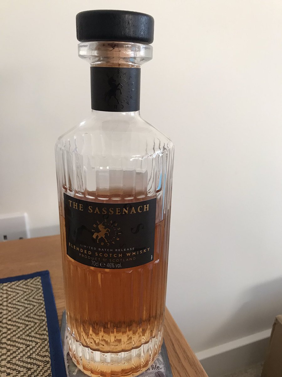 AlanLeGrand1's tweet photo. @caitrionambalfe @SamHeughan #happyoutlanderday greetings from the Shire of Shropshire I’ll raise a toast to you and the crew tonight with this wee beauty can’t wait for season 7 my lovely wife is totally smitten with Sam all the best.  #thesassenach https://t.co/iFHgeJedxN