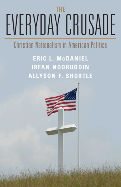 Cambridge University Press - Politics (@cup_polisci) on Twitter photo The Everyday Crusade by Eric L. McDaniel <a href="/EricLMcDaniel/">Eric L McDaniel</a> Irfan Nooruddin and Allyson F. Shortle <a href="/Shortle/">Allyson Shortle</a>
ow.ly/MqmE50JkNAE The Everyday Crusade by Eric L. McDaniel <a href="/EricLMcDaniel/">Eric L McDaniel</a> Irfan Nooruddin and Allyson F. Shortle <a href="/Shortle/">Allyson Shortle</a>
ow.ly/MqmE50JkNAE
