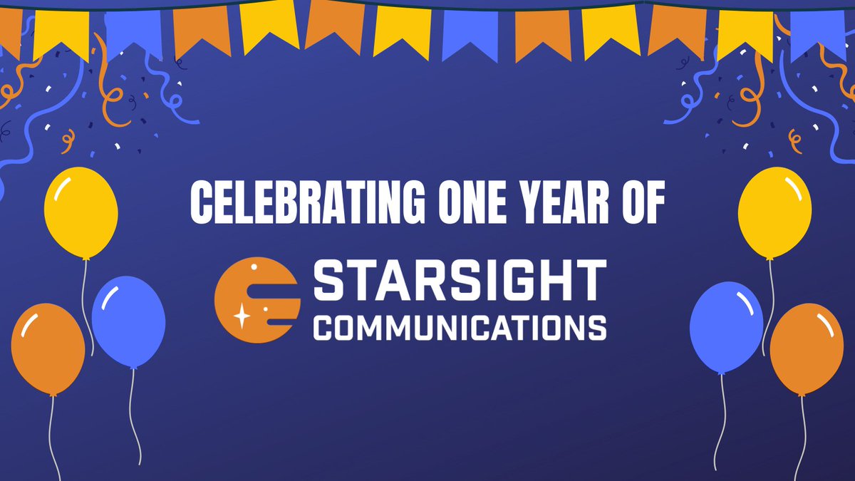 starsightbiz's tweet photo. Mission report: celebrating 1 year of Starsight Communications. https://t.co/XomWtmKN4P #ARchat https://t.co/NFRDl4aABc