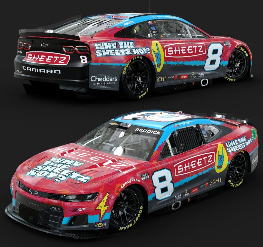 A_S12's tweet photo. .@Sheetz is testing out NASCAR team sponsorship with an RCR one-off @PoconoRaceway.

🔲 @RCRracing is hoping to grow the deal if Pocono goes well. https://t.co/l3FHXXDXZe
