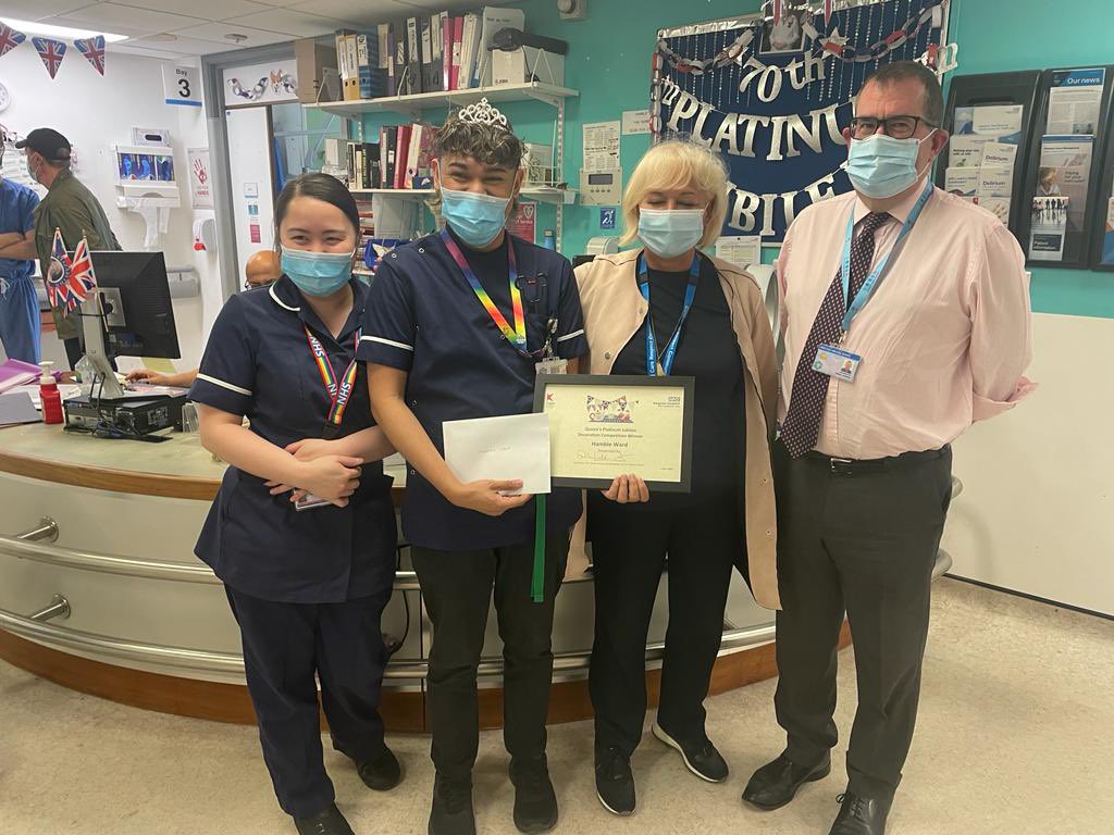 K_and_R_NHS's tweet photo. Congratulations to all the winners of our #PlatinumJubilee decoration competition!

Thank you for helping everyone to feel part of the celebrations 🇬🇧 https://t.co/bVTG1UilWv